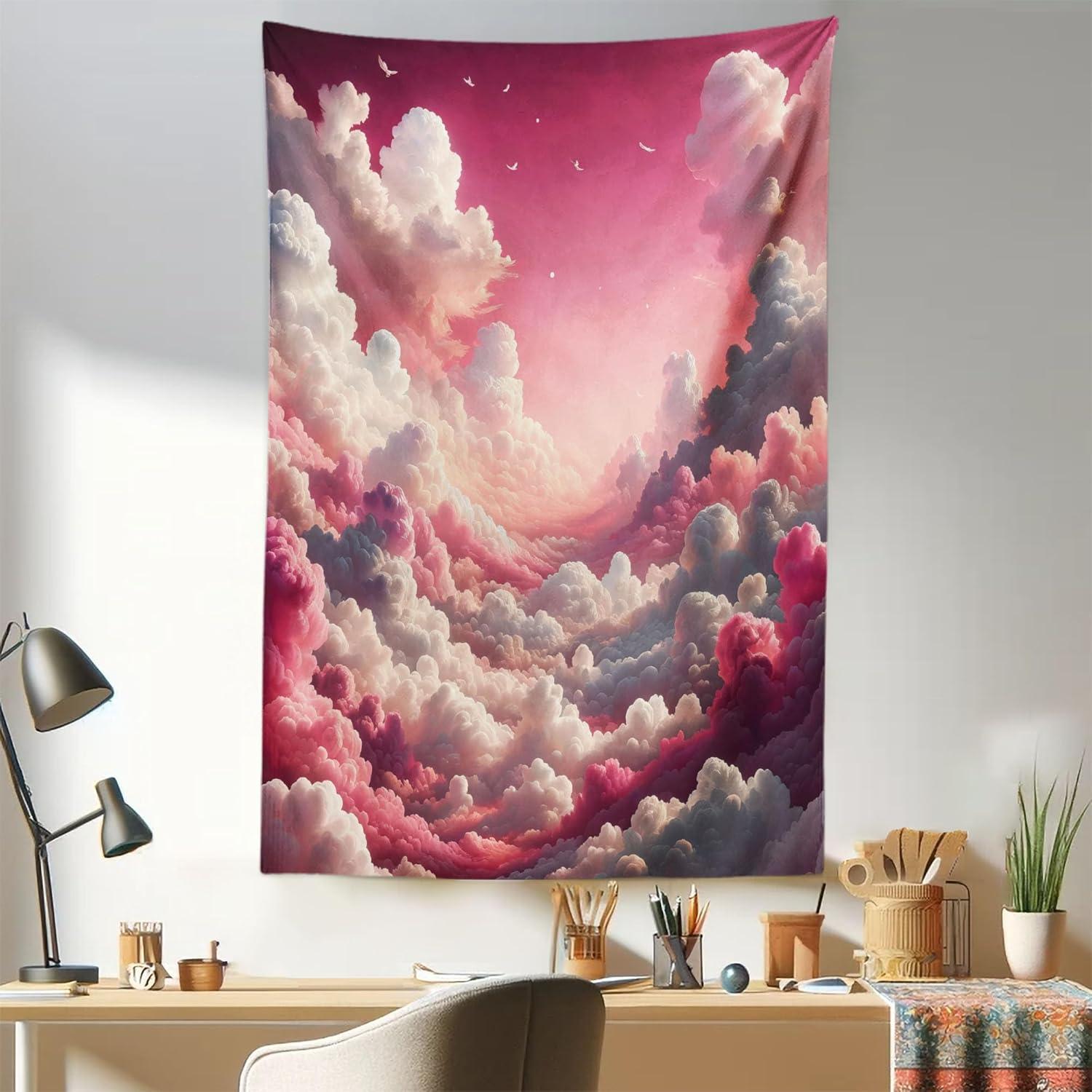 imageAmbesonne Retro Tapestry Angel Greek Muse on NeoClassic Pillars Relic Print Antique Neutral Toned Graphic Print Fabric Wall Hanging Decor for Bedroom Living Room Dorm 23 X 28 WhitePearl and Off White