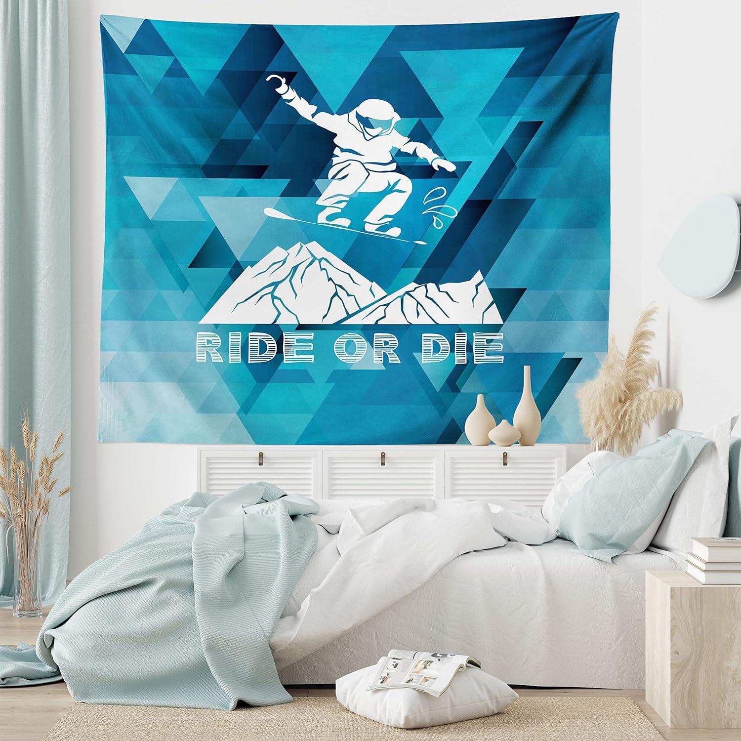imageAmbesonne Retro Tapestry Angel Greek Muse on NeoClassic Pillars Relic Print Antique Neutral Toned Graphic Print Fabric Wall Hanging Decor for Bedroom Living Room Dorm 23 X 28 WhitePurple Blue White