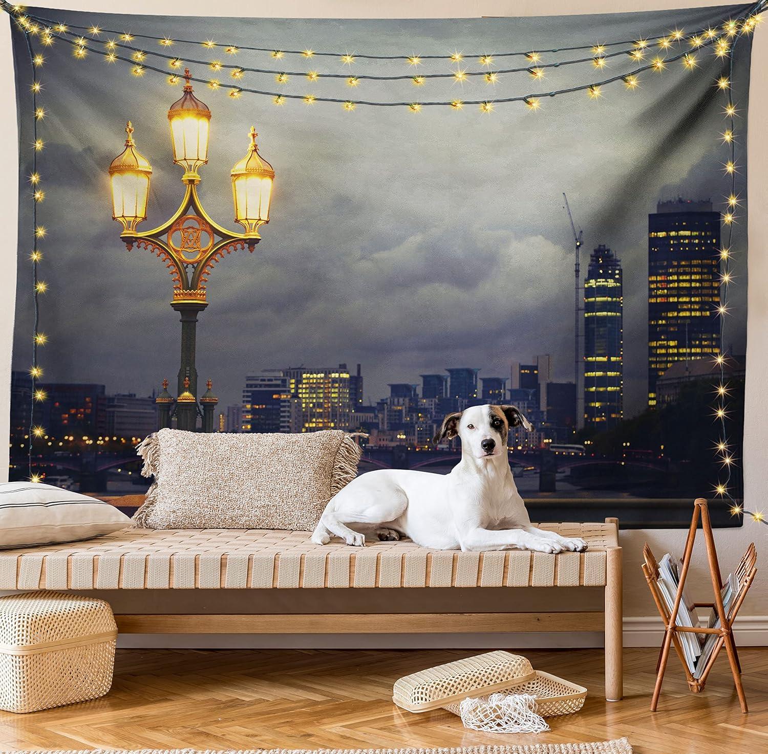 imageAmbesonne Retro Tapestry Angel Greek Muse on NeoClassic Pillars Relic Print Antique Neutral Toned Graphic Print Fabric Wall Hanging Decor for Bedroom Living Room Dorm 23 X 28 WhiteGrey Yellow