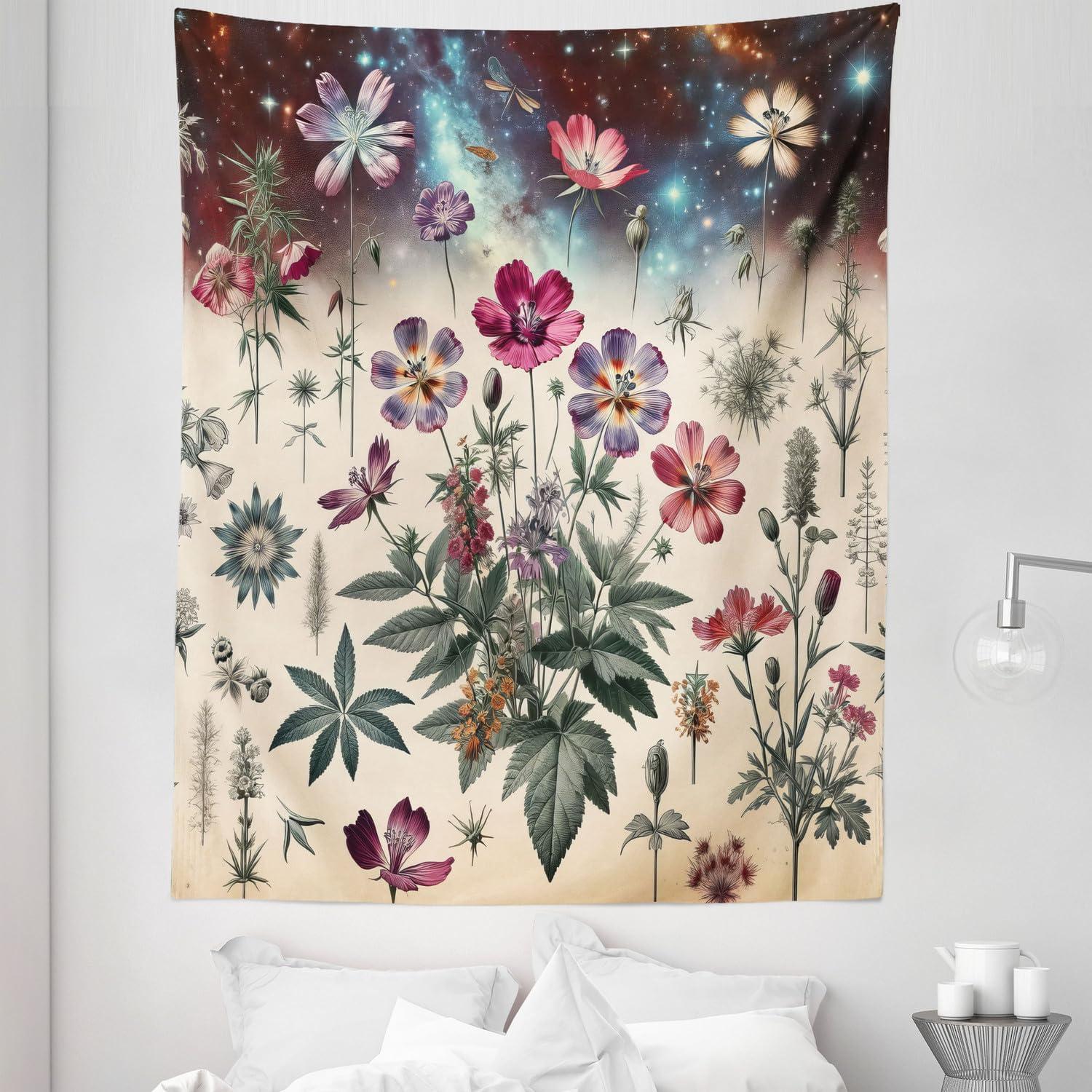 imageAmbesonne Retro Tapestry Angel Greek Muse on NeoClassic Pillars Relic Print Antique Neutral Toned Graphic Print Fabric Wall Hanging Decor for Bedroom Living Room Dorm 23 X 28 WhiteCream Laurel Green