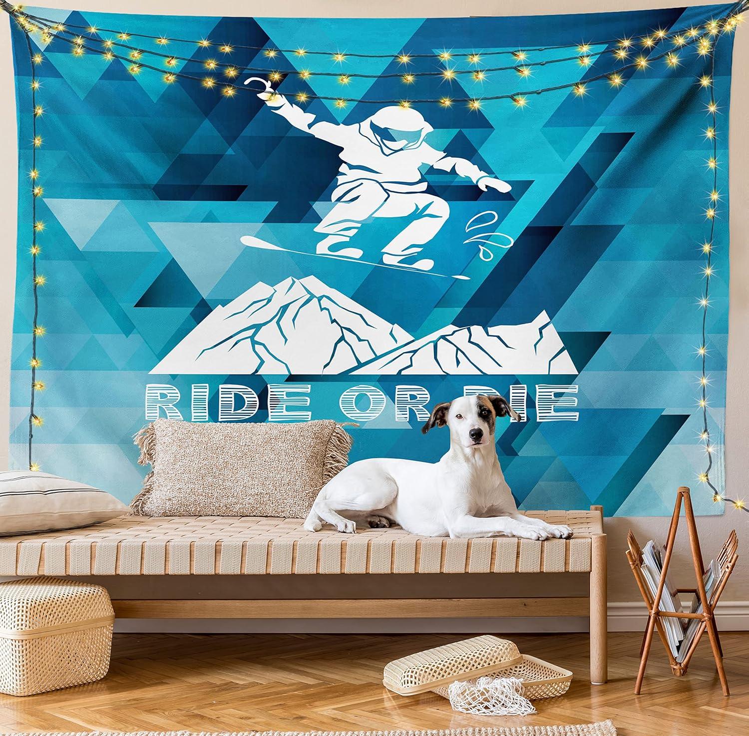 imageAmbesonne Retro Tapestry Angel Greek Muse on NeoClassic Pillars Relic Print Antique Neutral Toned Graphic Print Fabric Wall Hanging Decor for Bedroom Living Room Dorm 23 X 28 WhitePurple Blue White