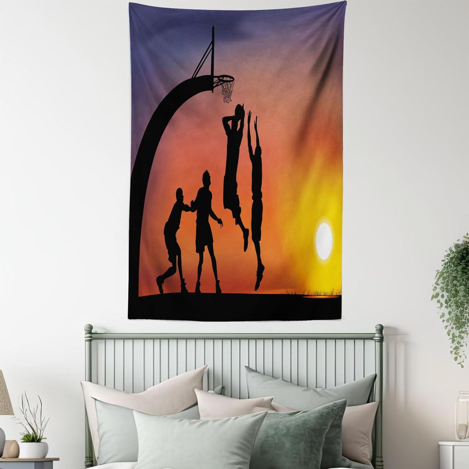 imageAmbesonne Retro Tapestry Angel Greek Muse on NeoClassic Pillars Relic Print Antique Neutral Toned Graphic Print Fabric Wall Hanging Decor for Bedroom Living Room Dorm 23 X 28 WhiteDark Coral Black Yellow
