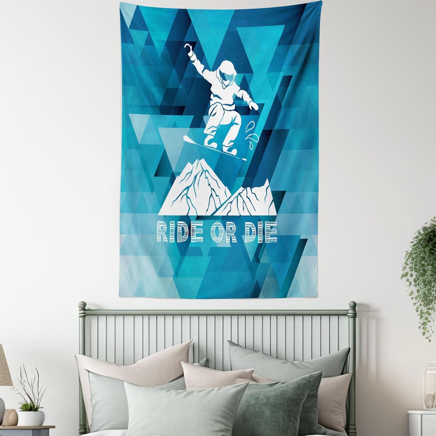 imageAmbesonne Retro Tapestry Angel Greek Muse on NeoClassic Pillars Relic Print Antique Neutral Toned Graphic Print Fabric Wall Hanging Decor for Bedroom Living Room Dorm 23 X 28 WhitePurple Blue White