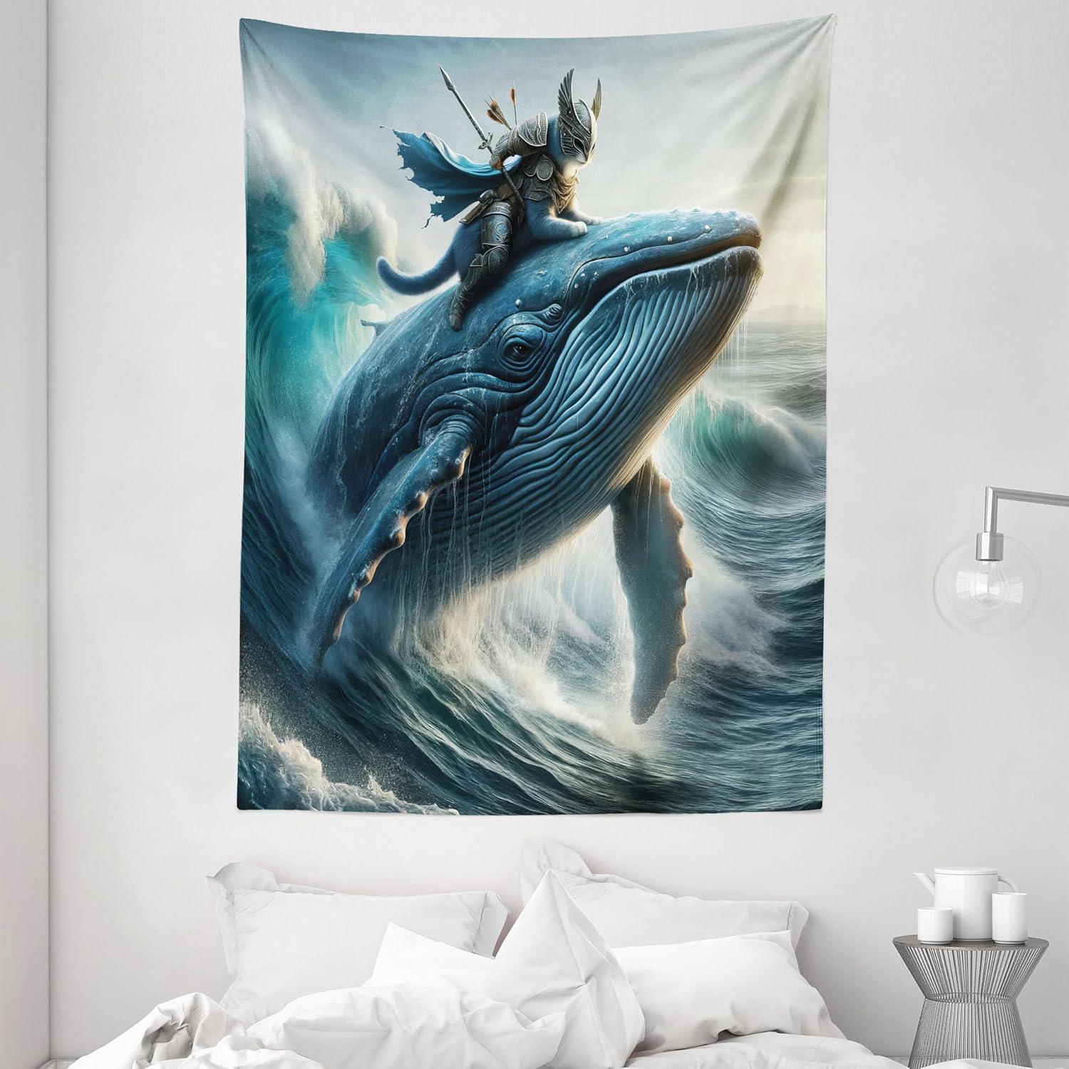 imageAmbesonne Retro Tapestry Angel Greek Muse on NeoClassic Pillars Relic Print Antique Neutral Toned Graphic Print Fabric Wall Hanging Decor for Bedroom Living Room Dorm 23 X 28 WhiteSlate Blue Aqua Blue Grey