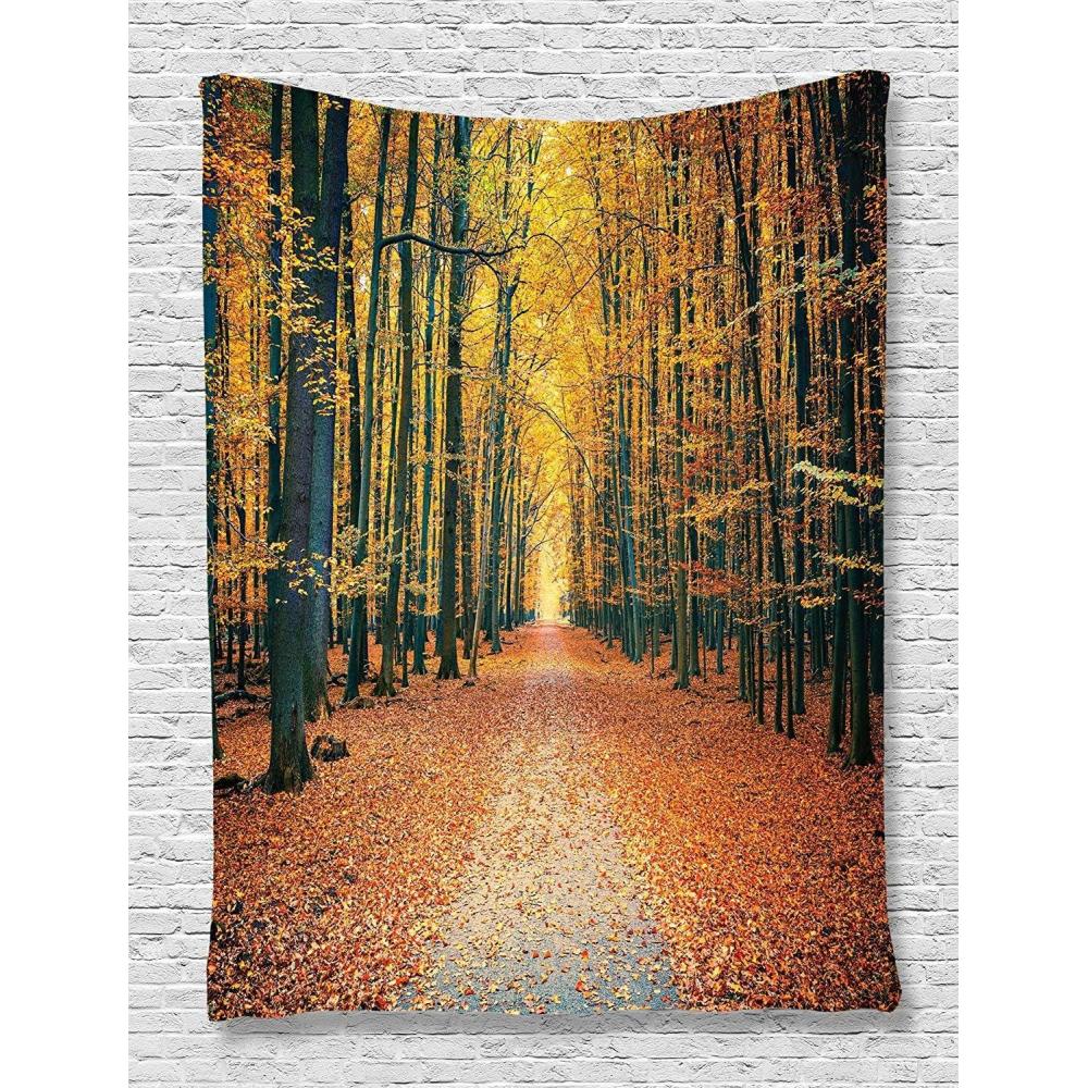 imageAmbesonne Retro Tapestry Angel Greek Muse on NeoClassic Pillars Relic Print Antique Neutral Toned Graphic Print Fabric Wall Hanging Decor for Bedroom Living Room Dorm 23 X 28 WhiteOlive Brown