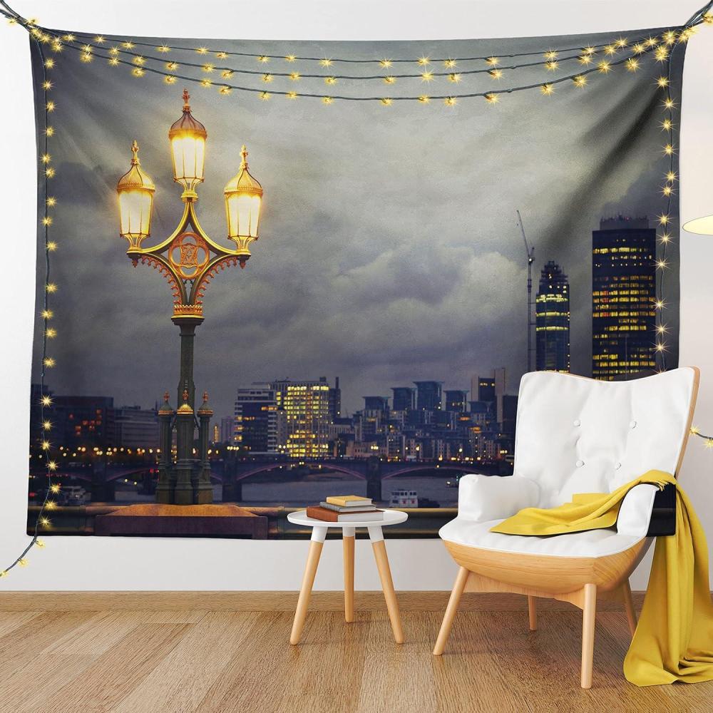 imageAmbesonne Retro Tapestry Angel Greek Muse on NeoClassic Pillars Relic Print Antique Neutral Toned Graphic Print Fabric Wall Hanging Decor for Bedroom Living Room Dorm 23 X 28 WhitePale Grey Yellow