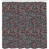 Ambesonne Floral Shower Curtain, Curved Flower Leaf Ornate Blooming Branches Romantic Love Print Art, Cloth Fabric Bathroom Decor Set with Hooks, 69″ W x 70″ L, Pale Tan(Charcoal Grey)