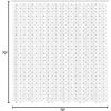 Ambesonne Floral Shower Curtain, Curved Flower Leaf Ornate Blooming Branches Romantic Love Print Art, Cloth Fabric Bathroom Decor Set with Hooks, 69″ W x 70″ L, Pale Tan(White Black)