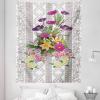 Ambesonne Flower Tapestry, Fresh Colorful Spring Bouquet on Neutral Vintage Ornaments, Fabric Wall Hanging Decor for Bedroom Living Room Dorm, 23″ X 28″, Warm Taupe Multicolor(Warm Taupe Multicolor)