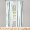 Ambesonne Flowers Vintage Curtains, Neutral Colors Boho Springtime Garden Scene Floral Design Art, Window Treatments 2 Panel Set for Living Room Bedroom, Pair of – 28″ x 63″, Pale Ceil Blue Pale Grey(Mint Green and White)