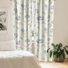 Ambesonne Flowers Vintage Curtains, Neutral Colors Boho Springtime Garden Scene Floral Design Art, Window Treatments 2 Panel Set for Living Room Bedroom, Pair of – 28″ x 63″, Pale Ceil Blue Pale Grey(Pale Ceil Blue Pale Grey)