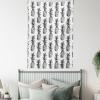 Ambesonne Retro Tapestry, Angel Greek Muse on NeoClassic Pillars Relic Print Antique Neutral Toned Graphic Print, Fabric Wall Hanging Decor for Bedroom Living Room Dorm, 23″ X 28″, White(Black Gray)