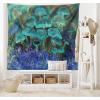 Ambesonne Retro Tapestry, Angel Greek Muse on NeoClassic Pillars Relic Print Antique Neutral Toned Graphic Print, Fabric Wall Hanging Decor for Bedroom Living Room Dorm, 23″ X 28″, White(Blue Violet and Slate)