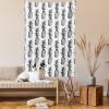 Ambesonne Retro Tapestry, Angel Greek Muse on NeoClassic Pillars Relic Print Antique Neutral Toned Graphic Print, Fabric Wall Hanging Decor for Bedroom Living Room Dorm, 23″ X 28″, White(Black Gray)