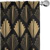 Ambesonne Flowers Vintage Curtains, Neutral Colors Boho Springtime Garden Scene Floral Design Art, Window Treatments 2 Panel Set for Living Room Bedroom, Pair of – 28″ x 63″, Pale Ceil Blue Pale Grey(Pale Mustard and Dark Grey)