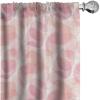 Ambesonne Flowers Vintage Curtains, Neutral Colors Boho Springtime Garden Scene Floral Design Art, Window Treatments 2 Panel Set for Living Room Bedroom, Pair of – 28″ x 63″, Pale Ceil Blue Pale Grey(Blush and Rose)