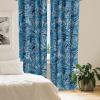 Ambesonne Garden Scene Curtains, Neutral Traditional Roses and Floral Pattern Boho Romance Print, Window Treatments 2 Panel Set for Living Room Bedroom, Pair of – 28″ x 84″, Cream White Dark Sepia(Indigo and Sea Blue)