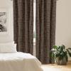 Ambesonne Garden Scene Curtains, Neutral Traditional Roses and Floral Pattern Boho Romance Print, Window Treatments 2 Panel Set for Living Room Bedroom, Pair of – 28″ x 84″, Cream White Dark Sepia(Dark Cocoa Umber)