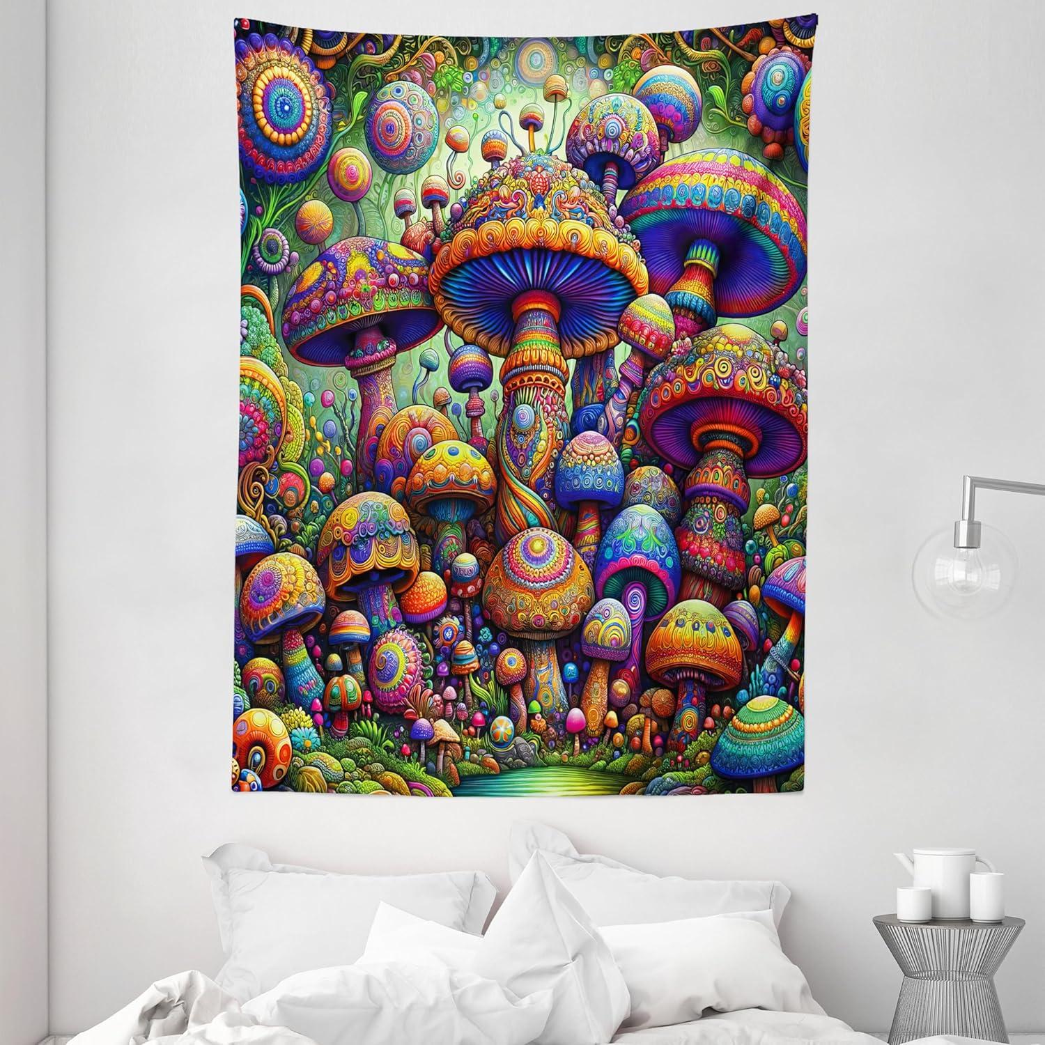 imageAmbesonne Antique Tapestry Old World Map Texture Nostalgic Plan Atlas Trace of Life Wide Wall Hanging for Bedroom Living Room Dorm 60 X 40 Khaki BeigeMulticolor Green
