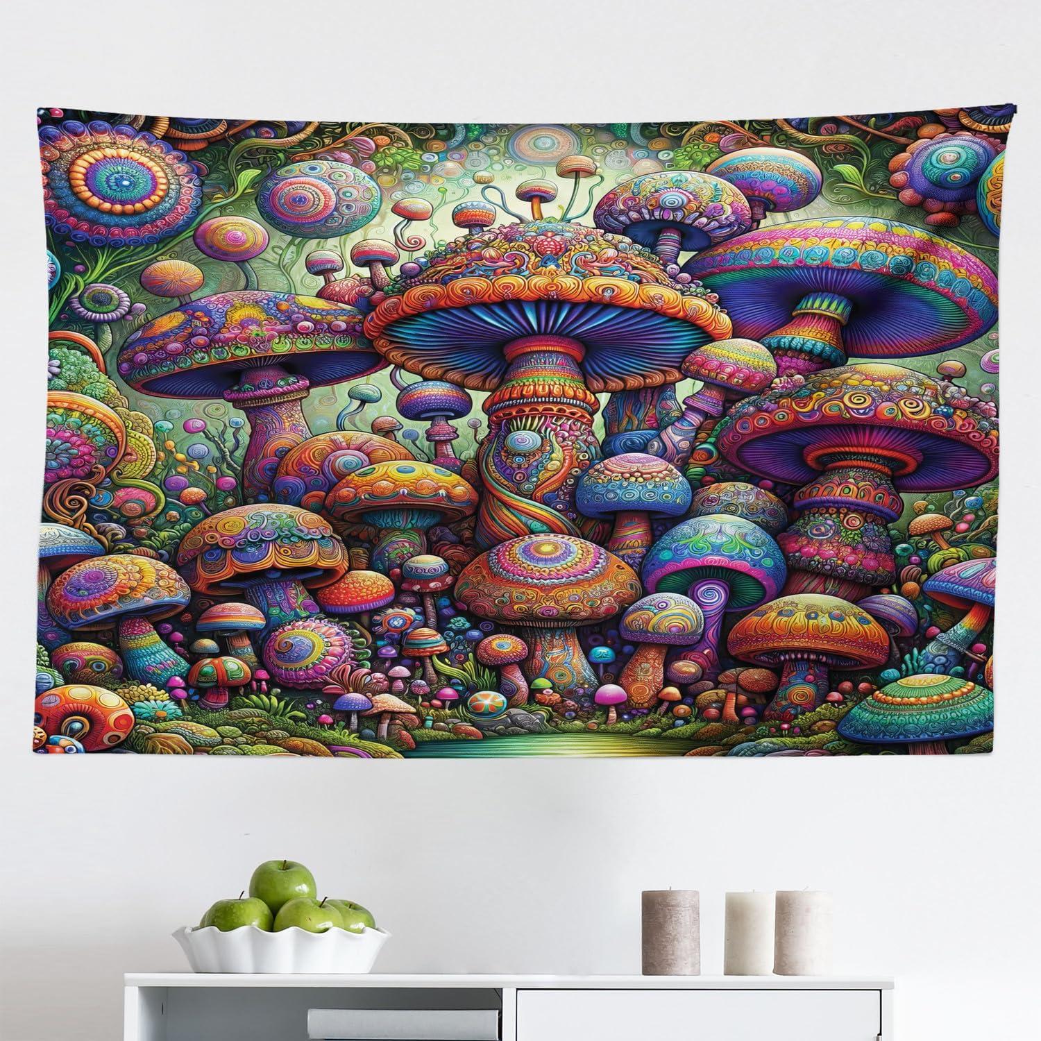 imageAmbesonne Antique Tapestry Old World Map Texture Nostalgic Plan Atlas Trace of Life Wide Wall Hanging for Bedroom Living Room Dorm 60 X 40 Khaki BeigeMulticolor Green