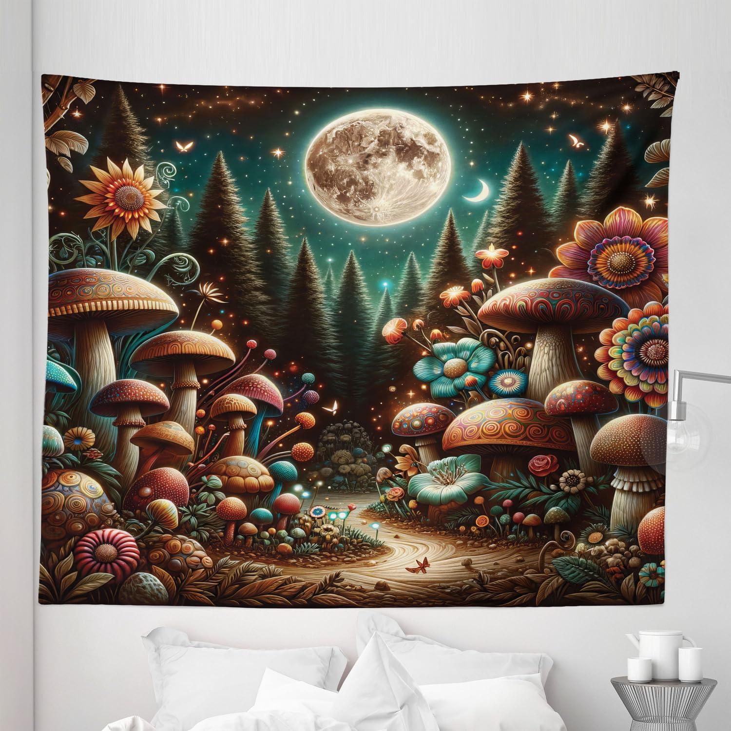 imageAmbesonne Antique Tapestry Old World Map Texture Nostalgic Plan Atlas Trace of Life Wide Wall Hanging for Bedroom Living Room Dorm 60 X 40 Khaki BeigeDark Teal Purple Orange