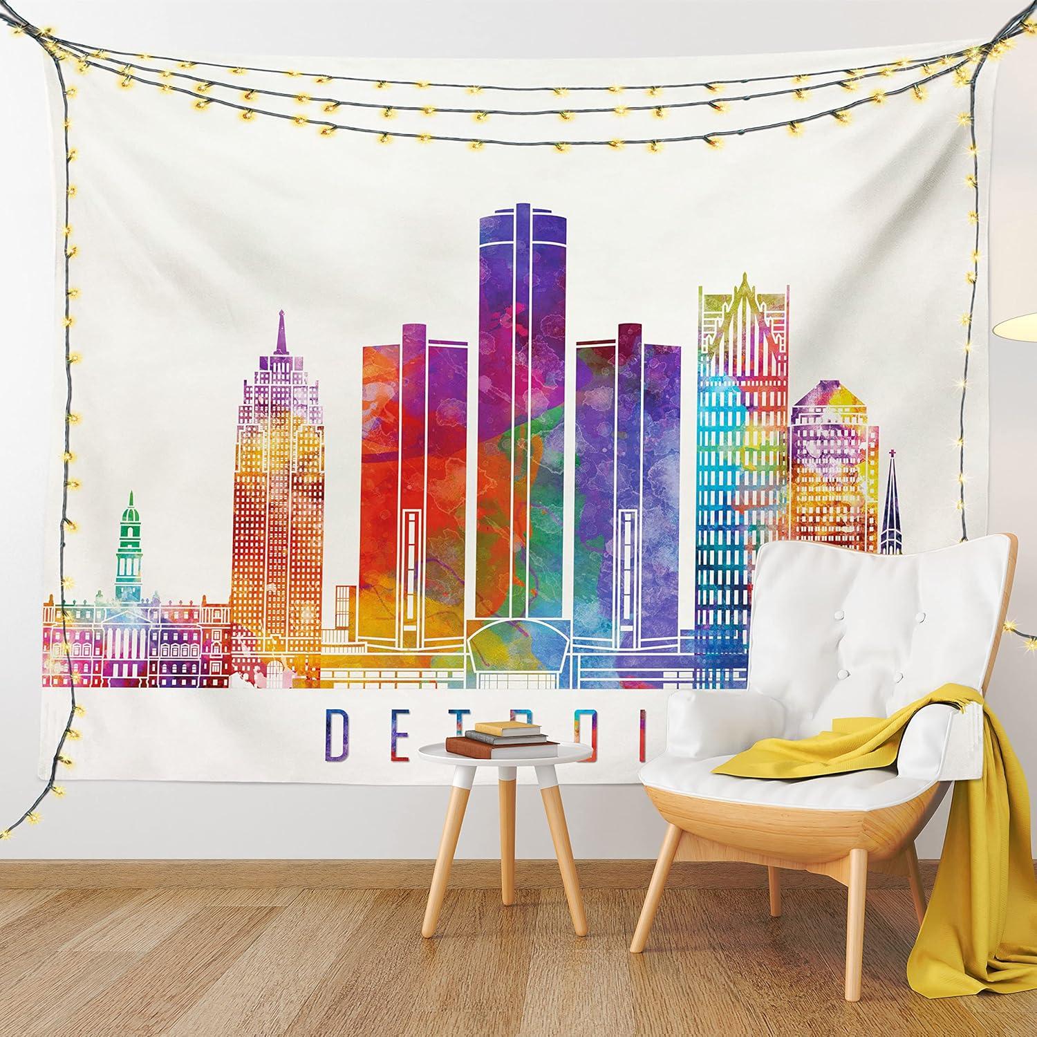 imageAmbesonne Antique Tapestry Old World Map Texture Nostalgic Plan Atlas Trace of Life Wide Wall Hanging for Bedroom Living Room Dorm 60 X 40 Khaki BeigeIvory