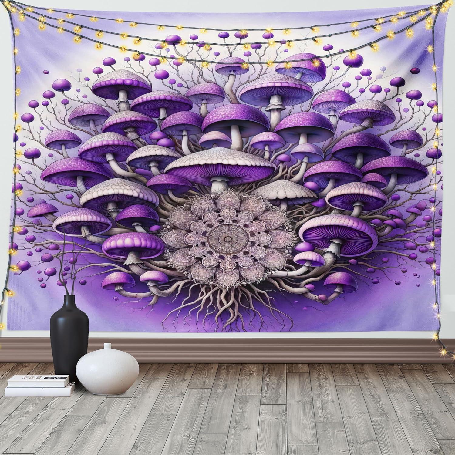 imageAmbesonne Antique Tapestry Old World Map Texture Nostalgic Plan Atlas Trace of Life Wide Wall Hanging for Bedroom Living Room Dorm 60 X 40 Khaki BeigeLilac Violet