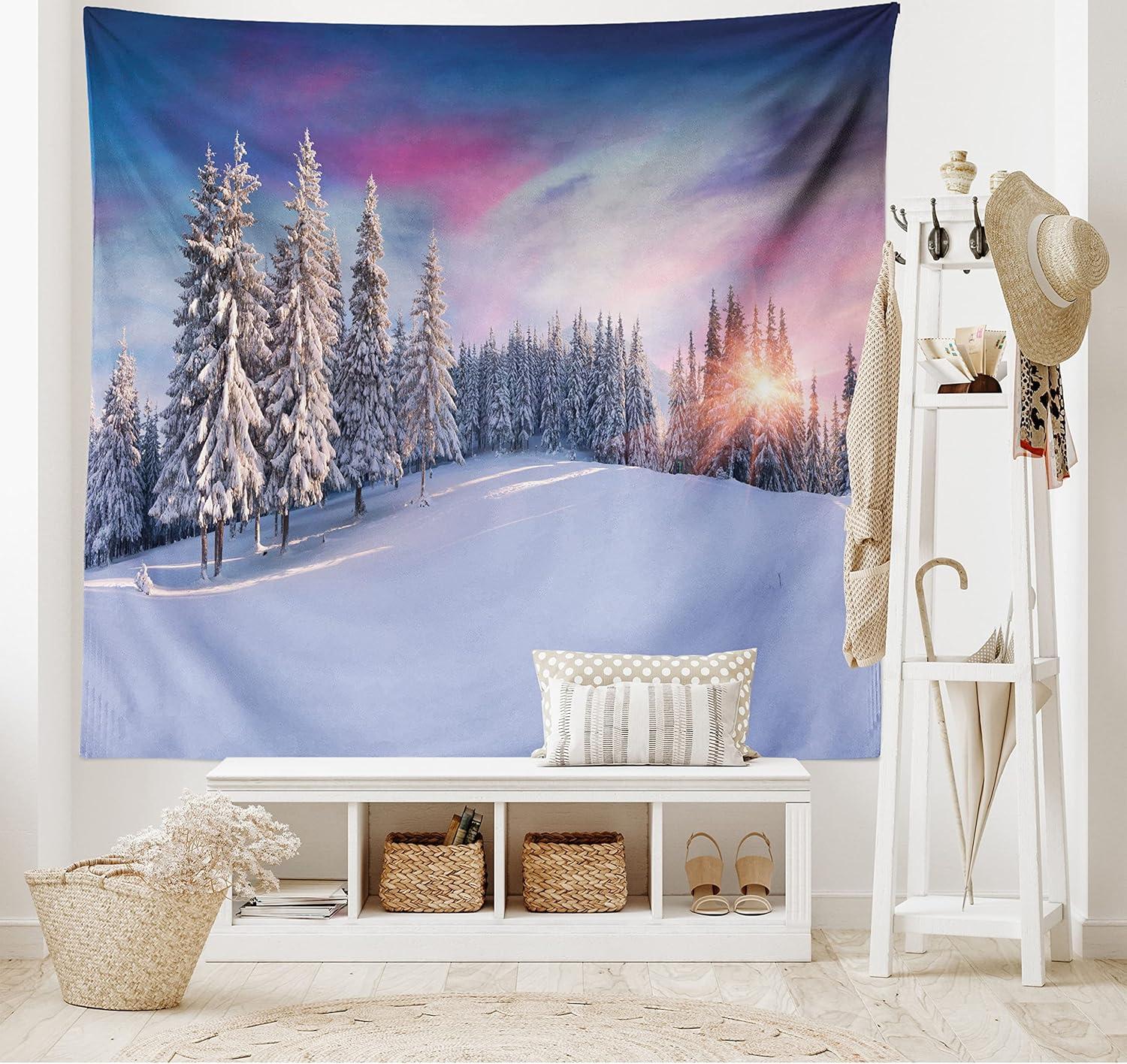 imageAmbesonne Antique Tapestry Old World Map Texture Nostalgic Plan Atlas Trace of Life Wide Wall Hanging for Bedroom Living Room Dorm 60 X 40 Khaki BeigePastel Lavender