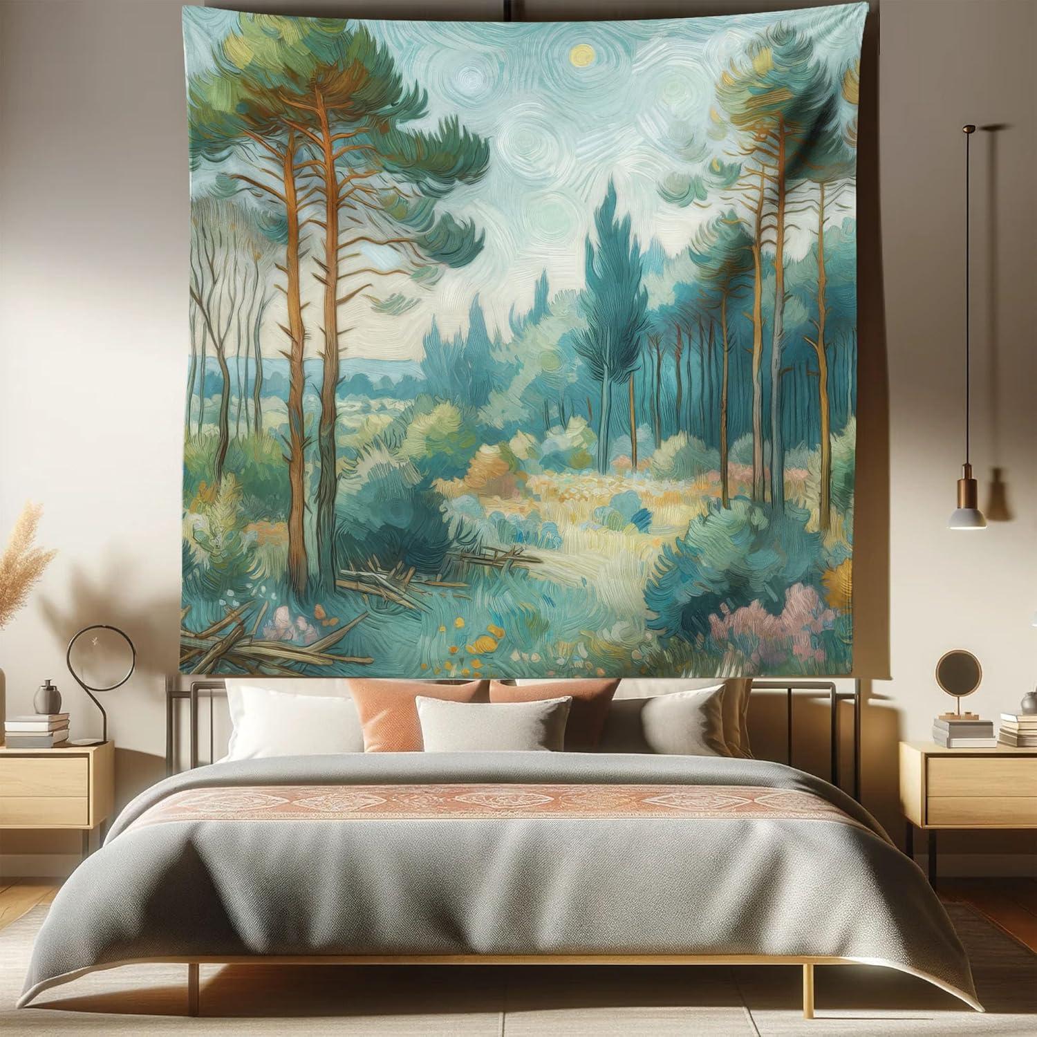 imageAmbesonne Antique Tapestry Old World Map Texture Nostalgic Plan Atlas Trace of Life Wide Wall Hanging for Bedroom Living Room Dorm 60 X 40 Khaki BeigeCadet Blue Green Amber