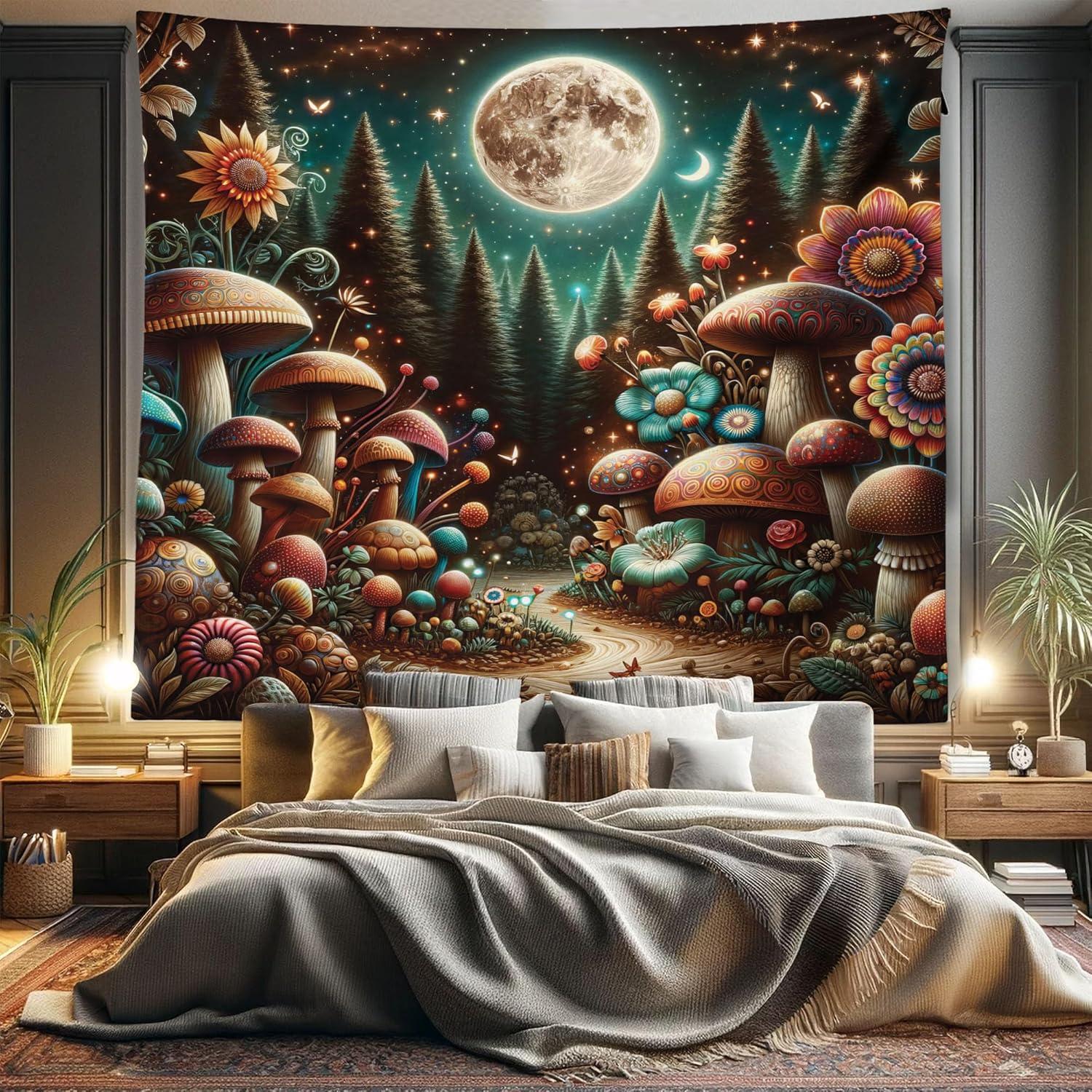 imageAmbesonne Antique Tapestry Old World Map Texture Nostalgic Plan Atlas Trace of Life Wide Wall Hanging for Bedroom Living Room Dorm 60 X 40 Khaki BeigeDark Teal Purple Orange