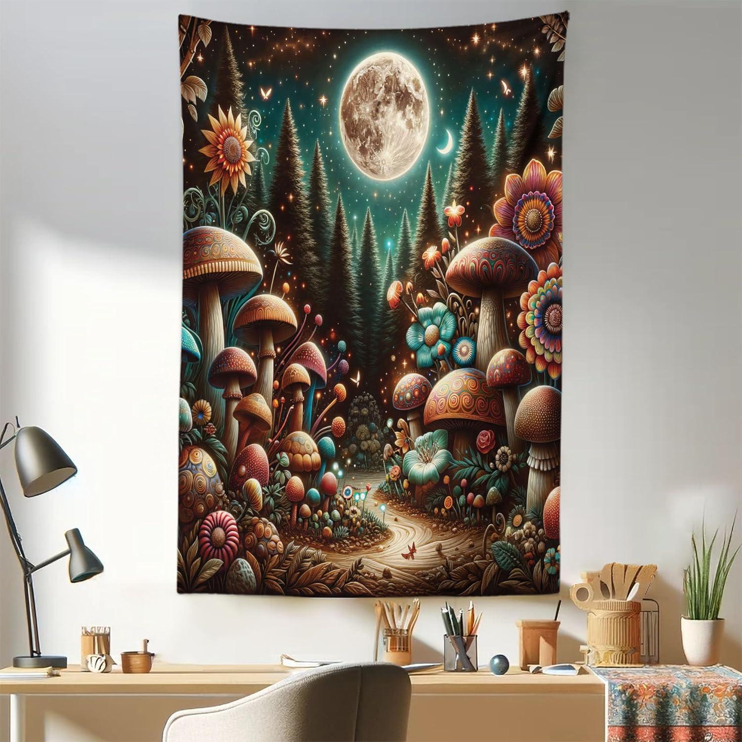 imageAmbesonne Antique Tapestry Old World Map Texture Nostalgic Plan Atlas Trace of Life Wide Wall Hanging for Bedroom Living Room Dorm 60 X 40 Khaki BeigeDark Teal Purple Orange
