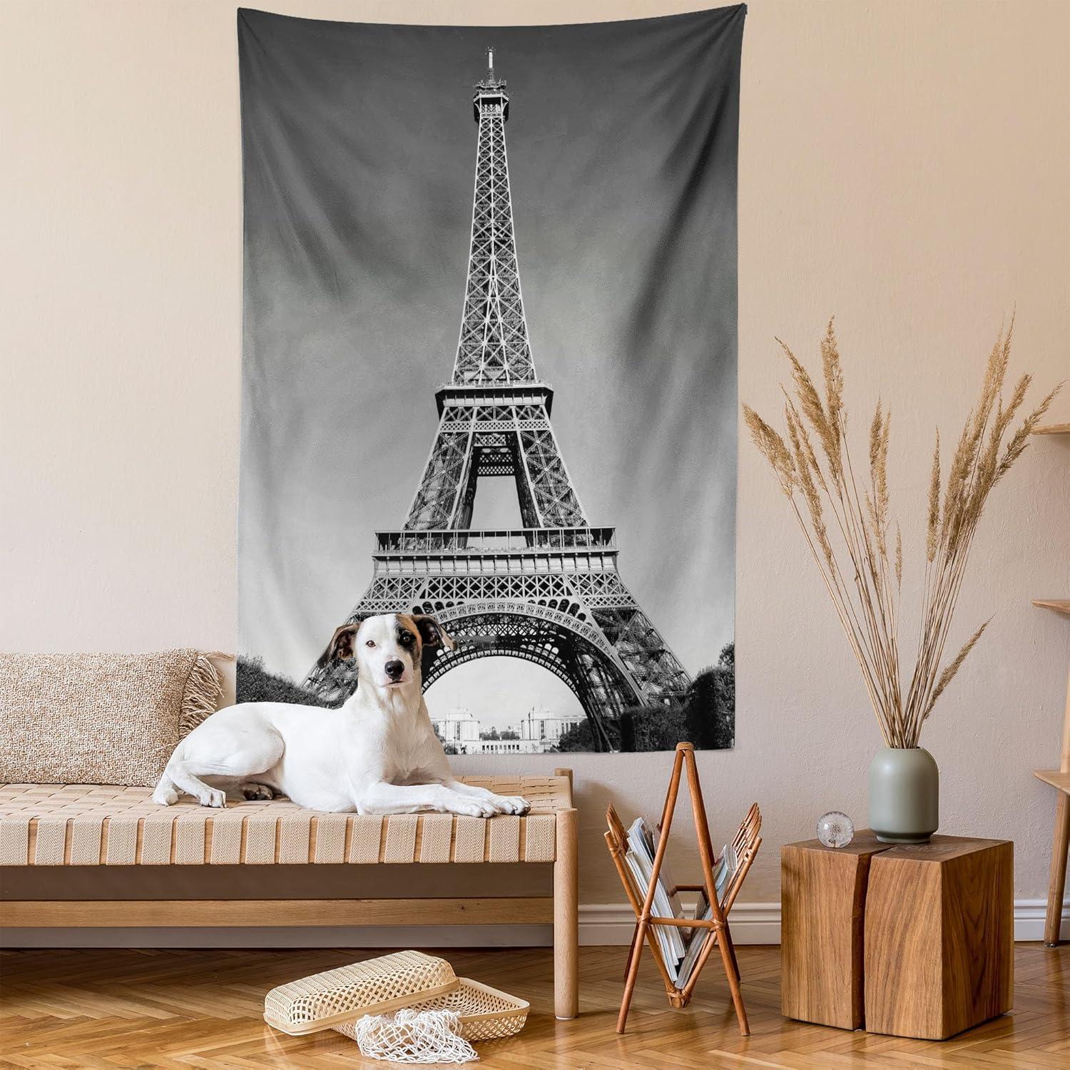 imageAmbesonne Antique Tapestry Old World Map Texture Nostalgic Plan Atlas Trace of Life Wide Wall Hanging for Bedroom Living Room Dorm 60 X 40 Khaki BeigeGrey