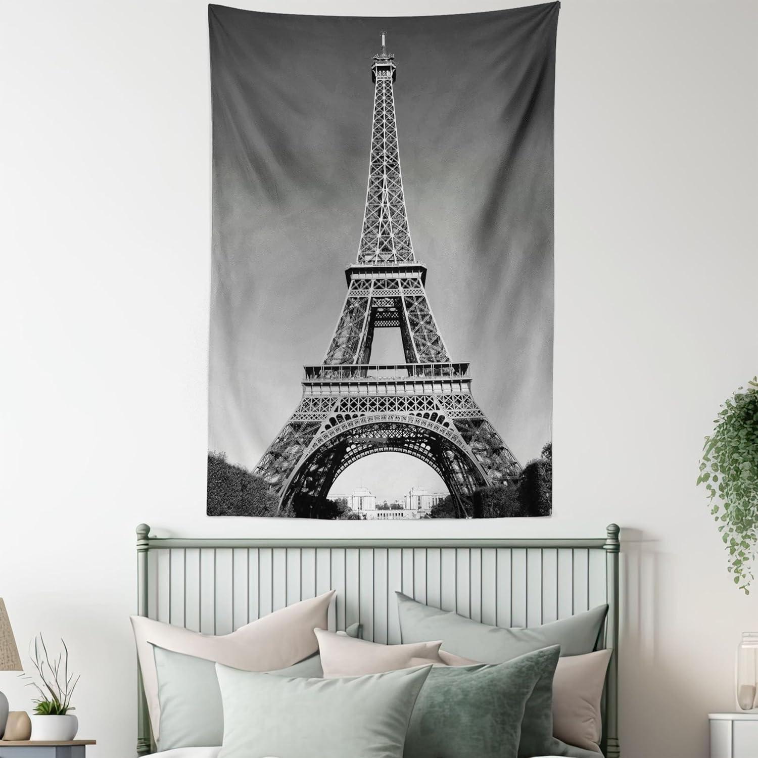 imageAmbesonne Antique Tapestry Old World Map Texture Nostalgic Plan Atlas Trace of Life Wide Wall Hanging for Bedroom Living Room Dorm 60 X 40 Khaki BeigeGrey