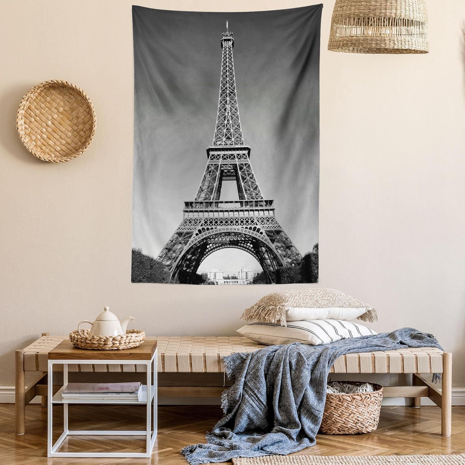imageAmbesonne Antique Tapestry Old World Map Texture Nostalgic Plan Atlas Trace of Life Wide Wall Hanging for Bedroom Living Room Dorm 60 X 40 Khaki BeigeGrey