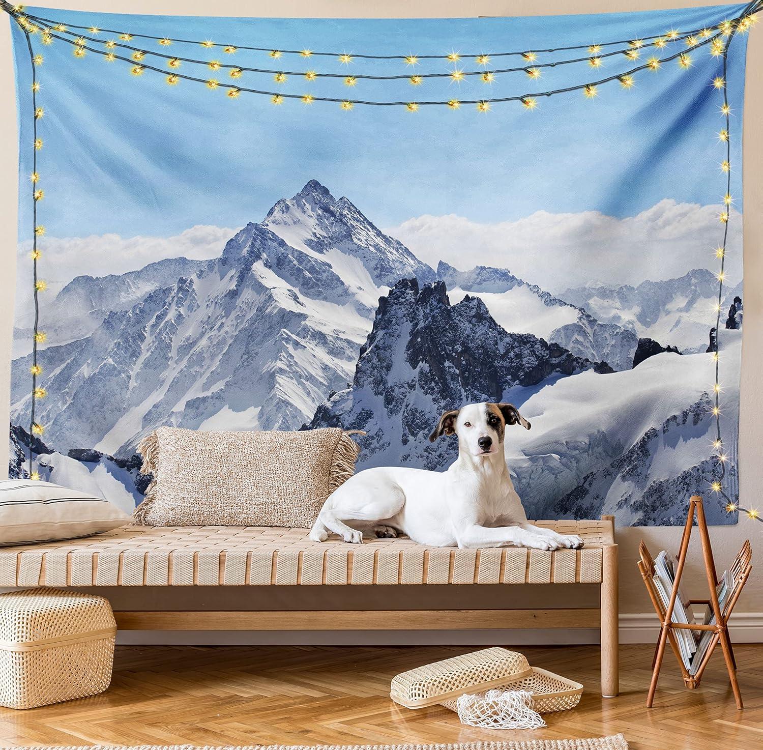 imageAmbesonne Antique Tapestry Old World Map Texture Nostalgic Plan Atlas Trace of Life Wide Wall Hanging for Bedroom Living Room Dorm 60 X 40 Khaki BeigeWhite Blue