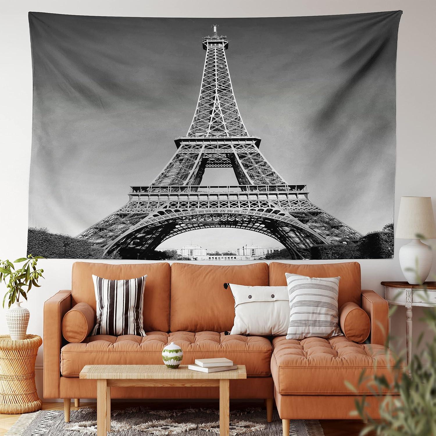 imageAmbesonne Antique Tapestry Old World Map Texture Nostalgic Plan Atlas Trace of Life Wide Wall Hanging for Bedroom Living Room Dorm 60 X 40 Khaki BeigeGrey