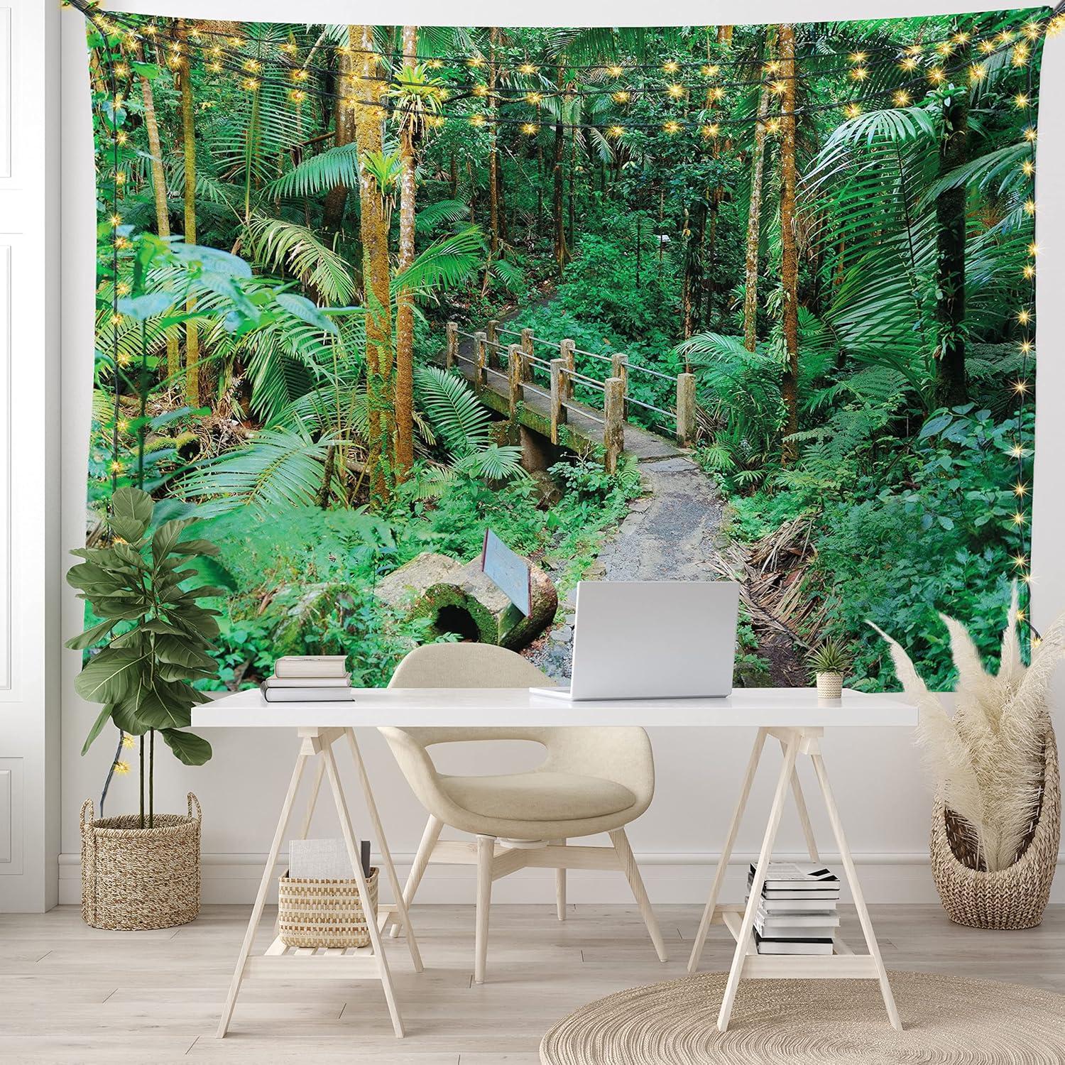 imageAmbesonne Antique Tapestry Old World Map Texture Nostalgic Plan Atlas Trace of Life Wide Wall Hanging for Bedroom Living Room Dorm 60 X 40 Khaki BeigeGreen Pale Brown Ginger
