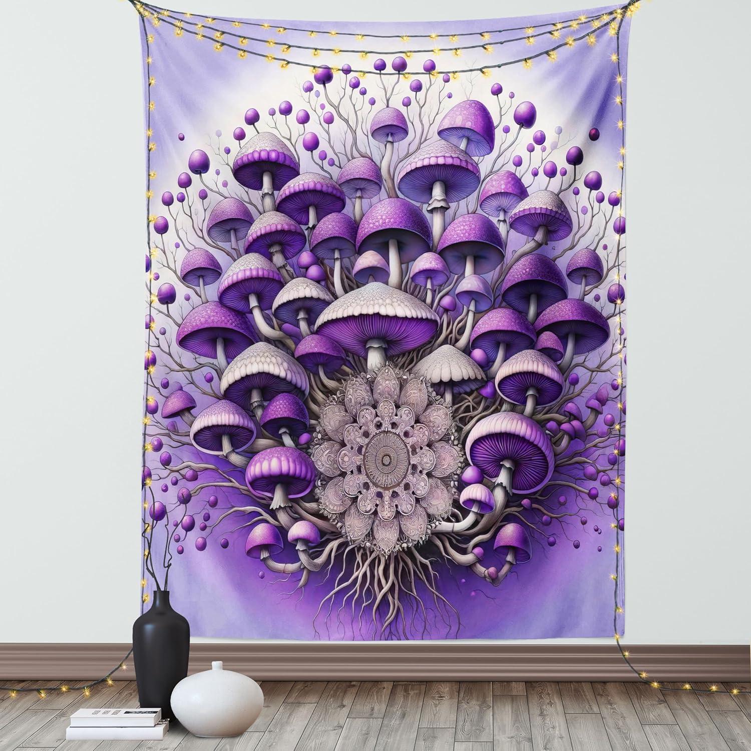 imageAmbesonne Antique Tapestry Old World Map Texture Nostalgic Plan Atlas Trace of Life Wide Wall Hanging for Bedroom Living Room Dorm 60 X 40 Khaki BeigeLilac Violet