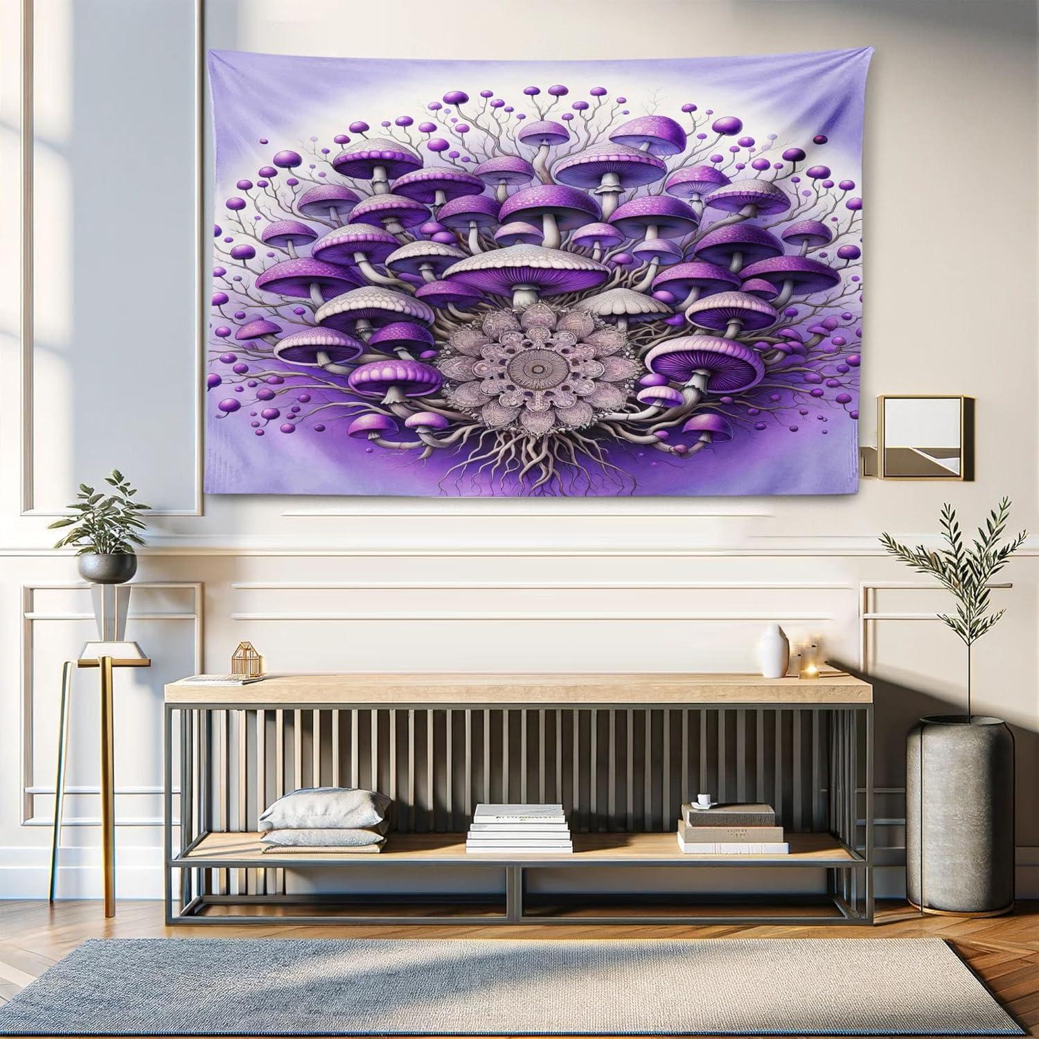 imageAmbesonne Antique Tapestry Old World Map Texture Nostalgic Plan Atlas Trace of Life Wide Wall Hanging for Bedroom Living Room Dorm 60 X 40 Khaki BeigeLilac Violet