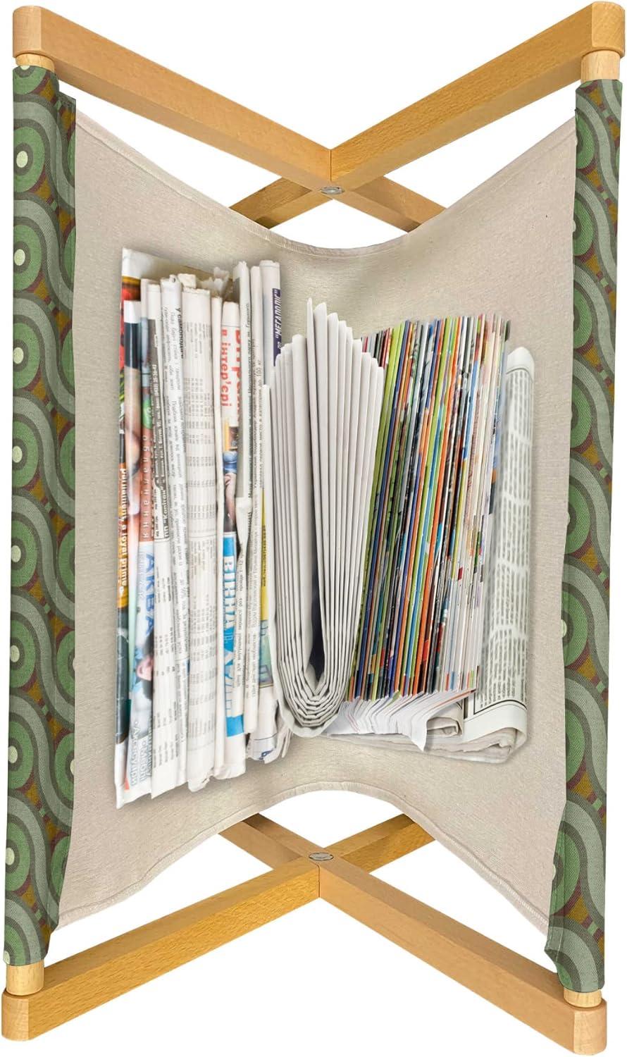 imageAmbesonne I Love You Magazine and Book Holder Romance Pattern with Heart Forms and Love Words Valentines Couples Theme Floor Rack Decor for Interior of Home amp Office 22 x 19 Magenta Dark GreyFern Green Reseda