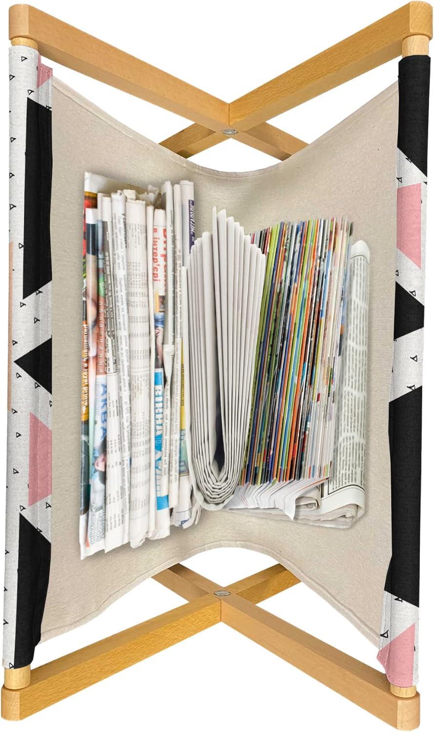 imageAmbesonne I Love You Magazine and Book Holder Romance Pattern with Heart Forms and Love Words Valentines Couples Theme Floor Rack Decor for Interior of Home amp Office 22 x 19 Magenta Dark GreyPeach Coral Black