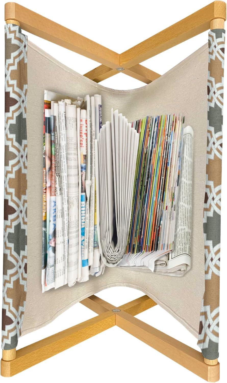 imageAmbesonne I Love You Magazine and Book Holder Romance Pattern with Heart Forms and Love Words Valentines Couples Theme Floor Rack Decor for Interior of Home amp Office 22 x 19 Magenta Dark GreyTan Brown Sage Green