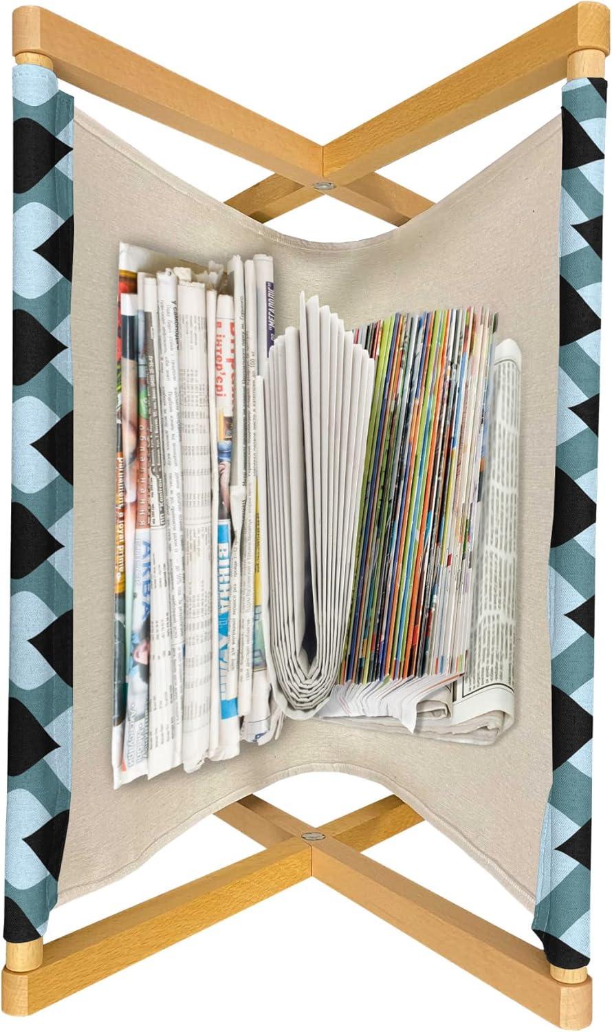 imageAmbesonne I Love You Magazine and Book Holder Romance Pattern with Heart Forms and Love Words Valentines Couples Theme Floor Rack Decor for Interior of Home amp Office 22 x 19 Magenta Dark GreySlate Blue Black