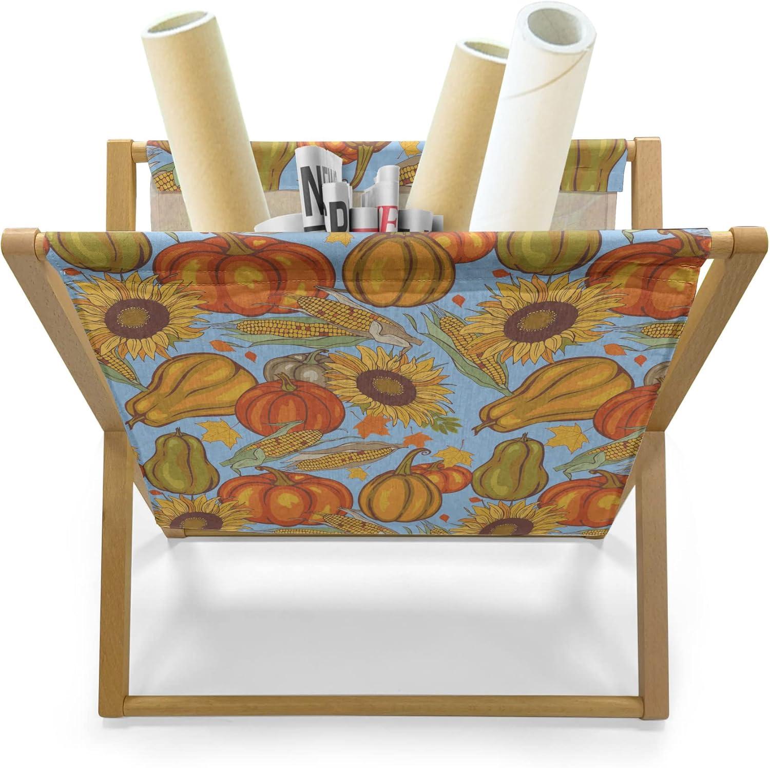 imageAmbesonne I Love You Magazine and Book Holder Romance Pattern with Heart Forms and Love Words Valentines Couples Theme Floor Rack Decor for Interior of Home amp Office 22 x 19 Magenta Dark GreyOrange Yellow Pale Blue