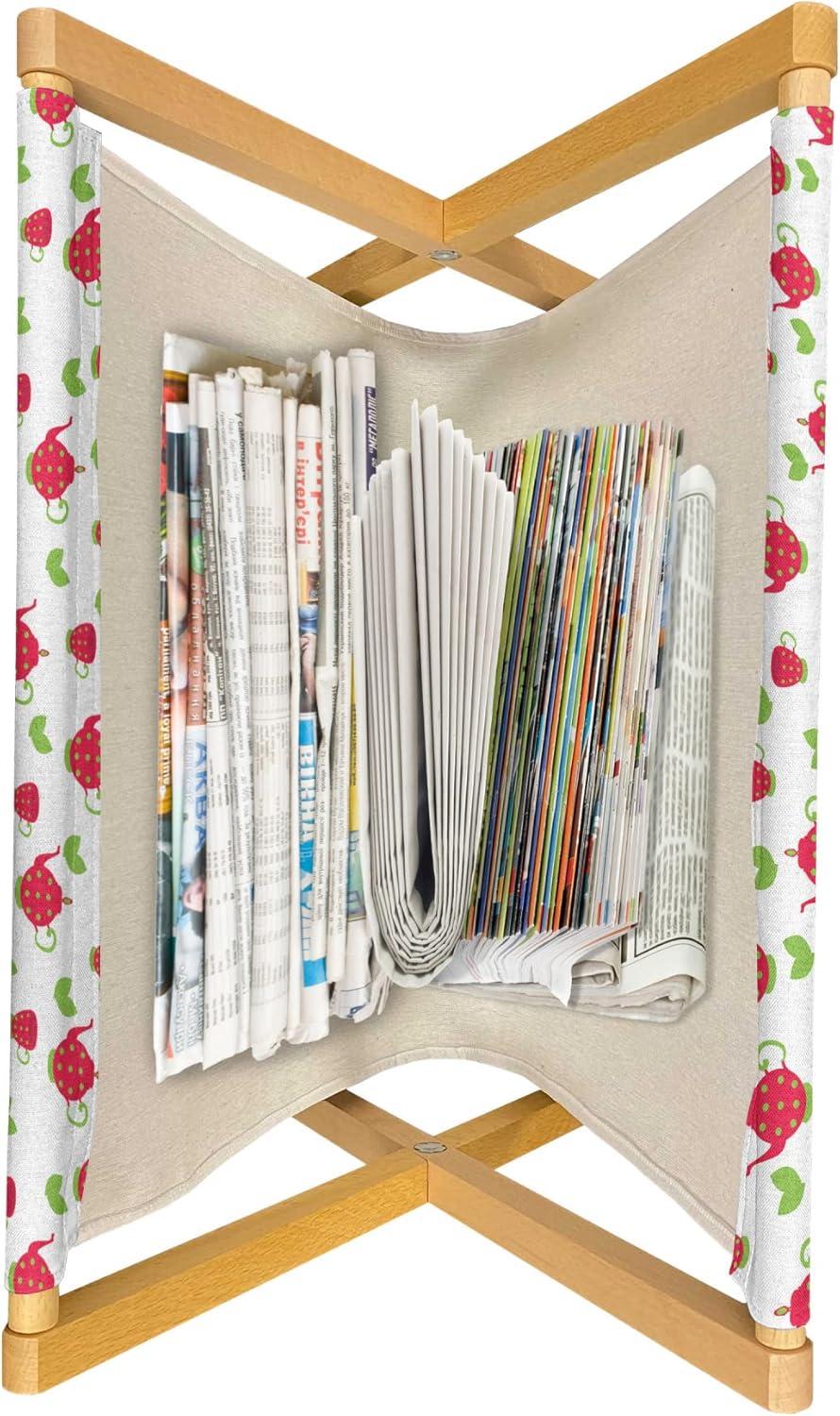 imageAmbesonne I Love You Magazine and Book Holder Romance Pattern with Heart Forms and Love Words Valentines Couples Theme Floor Rack Decor for Interior of Home amp Office 22 x 19 Magenta Dark GreyDark Coral Green