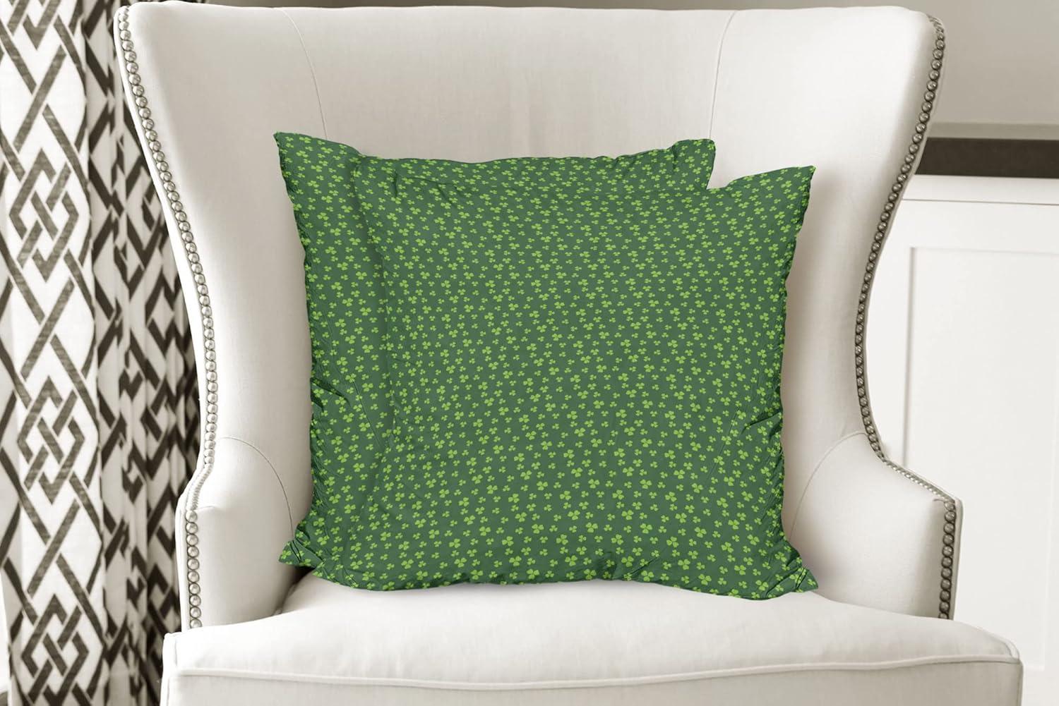 imageAmbesonne Western Decorative Throw Pillow Case Pack of 2 Traditional Rodeo Cowboy Hat and Cowgirl Boots Retro Grunge Background Art Photo Couch Bedroom Living Room Cushion Cover 20 Brown BlackFern Green