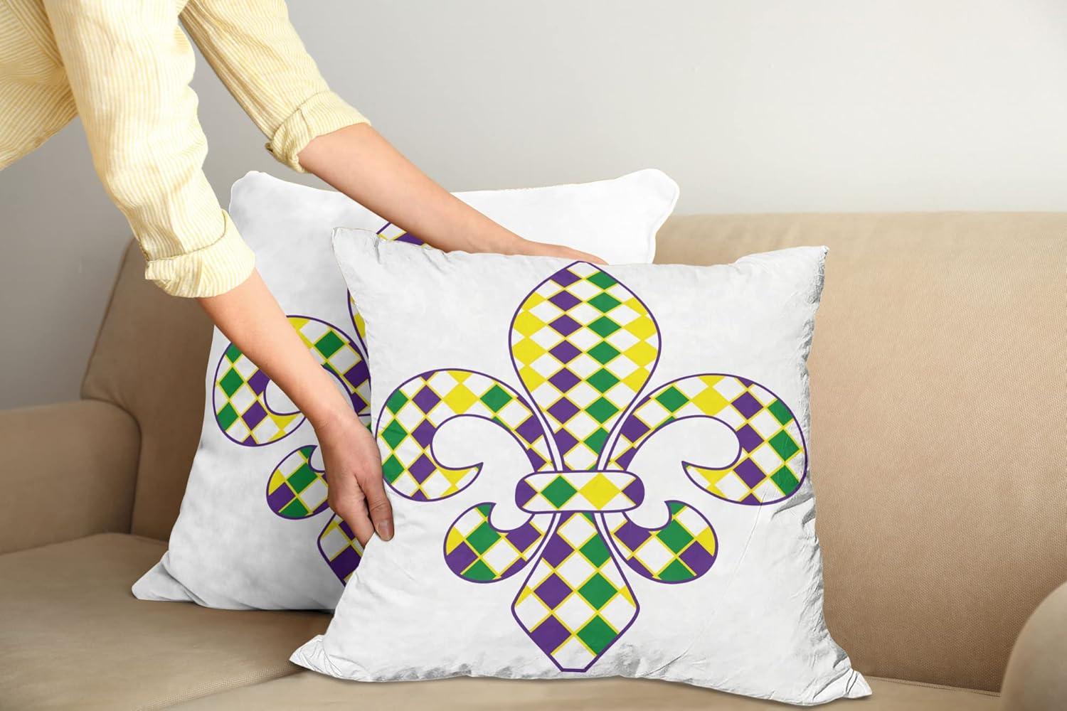 imageAmbesonne Western Decorative Throw Pillow Case Pack of 2 Traditional Rodeo Cowboy Hat and Cowgirl Boots Retro Grunge Background Art Photo Couch Bedroom Living Room Cushion Cover 20 Brown BlackPurple Yellow