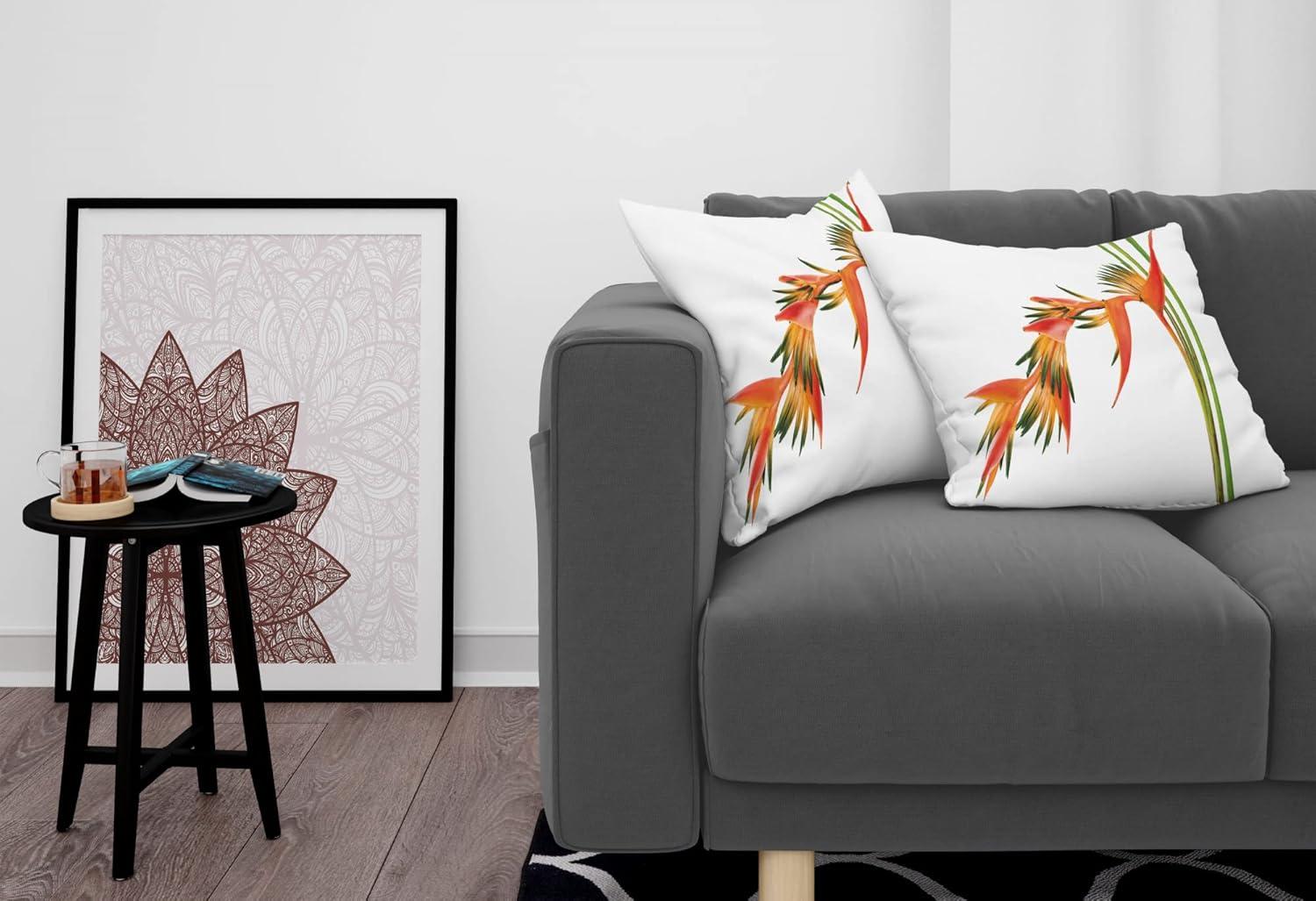 imageAmbesonne Western Decorative Throw Pillow Case Pack of 2 Traditional Rodeo Cowboy Hat and Cowgirl Boots Retro Grunge Background Art Photo Couch Bedroom Living Room Cushion Cover 20 Brown BlackOrange Green