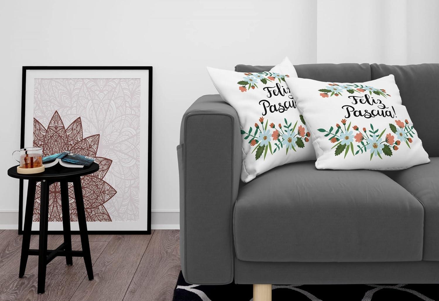imageAmbesonne Western Decorative Throw Pillow Case Pack of 2 Traditional Rodeo Cowboy Hat and Cowgirl Boots Retro Grunge Background Art Photo Couch Bedroom Living Room Cushion Cover 20 Brown BlackWhite Brown