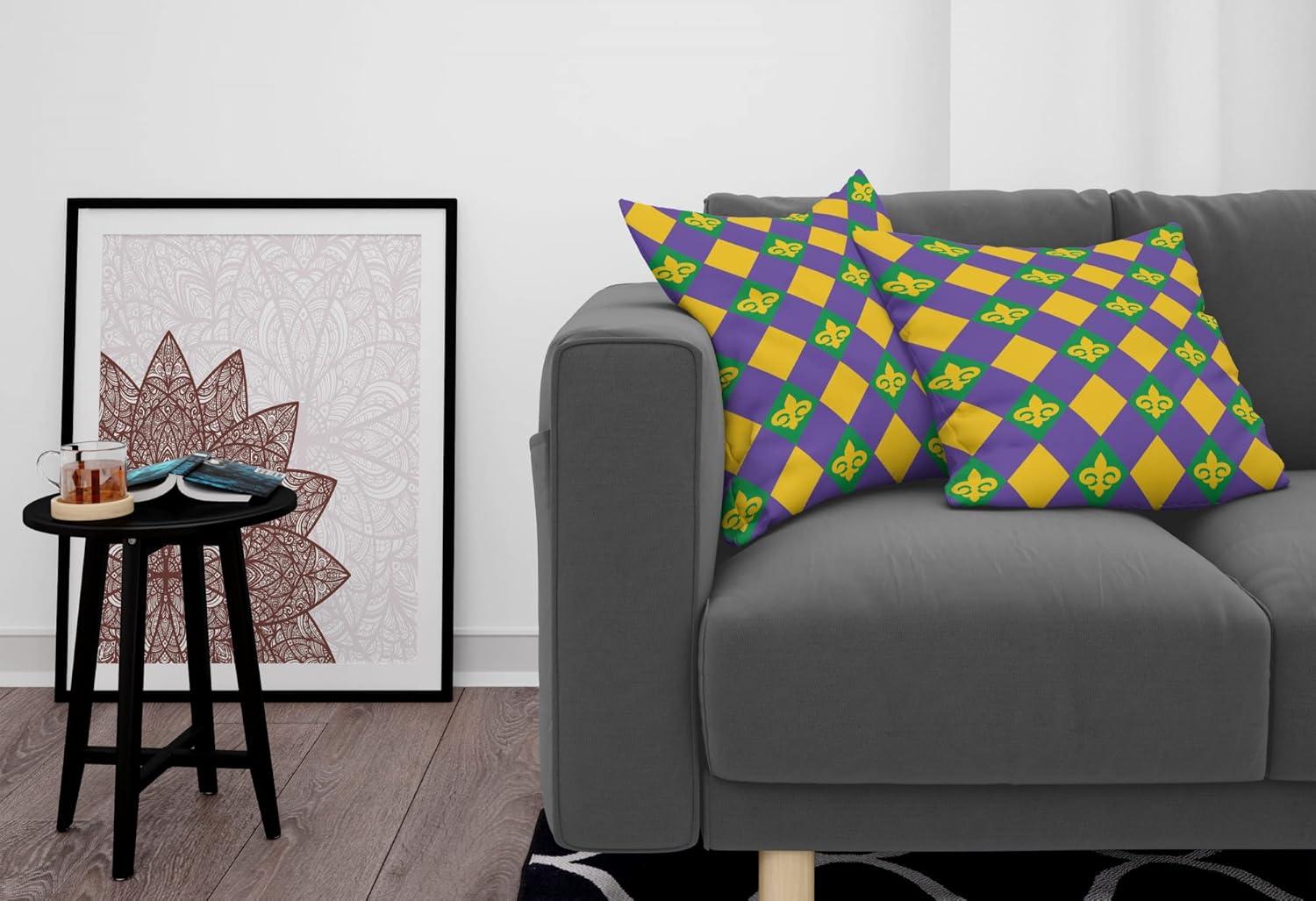 imageAmbesonne Western Decorative Throw Pillow Case Pack of 2 Traditional Rodeo Cowboy Hat and Cowgirl Boots Retro Grunge Background Art Photo Couch Bedroom Living Room Cushion Cover 20 Brown BlackViolet Yellow